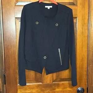 Cabi Retro Snap Zip blazer